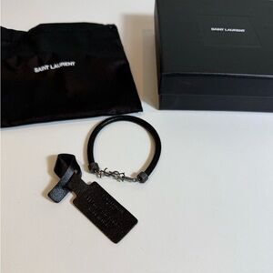 Opium Saint Laurent Leather Bracelet